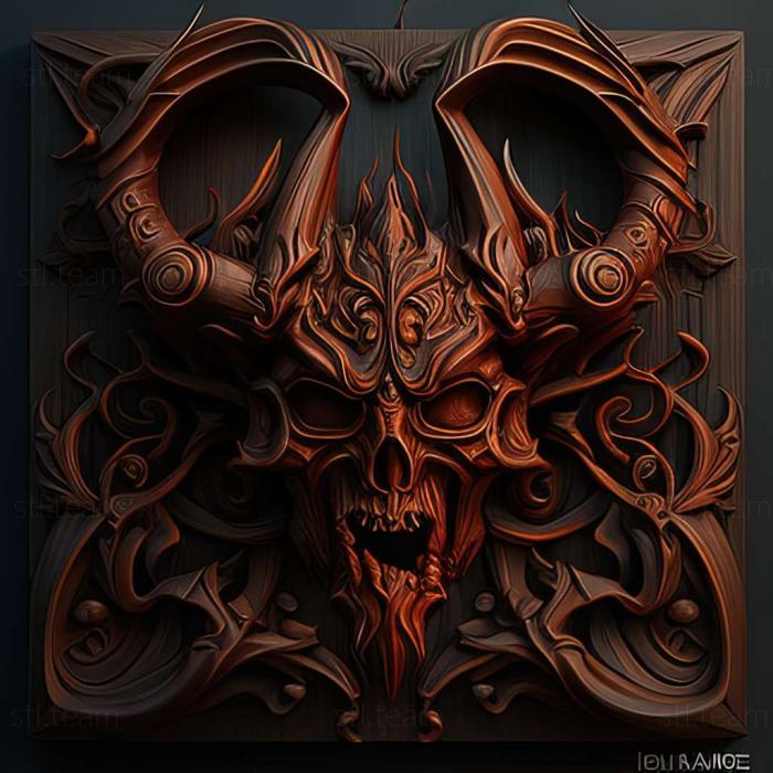 3D model Diablo game (STL)